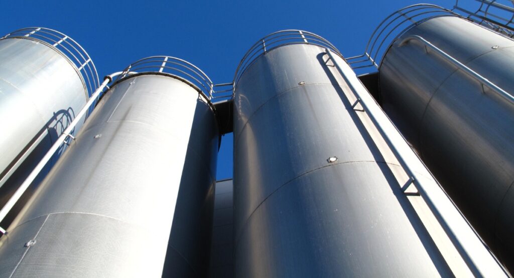 tanques de aço inox