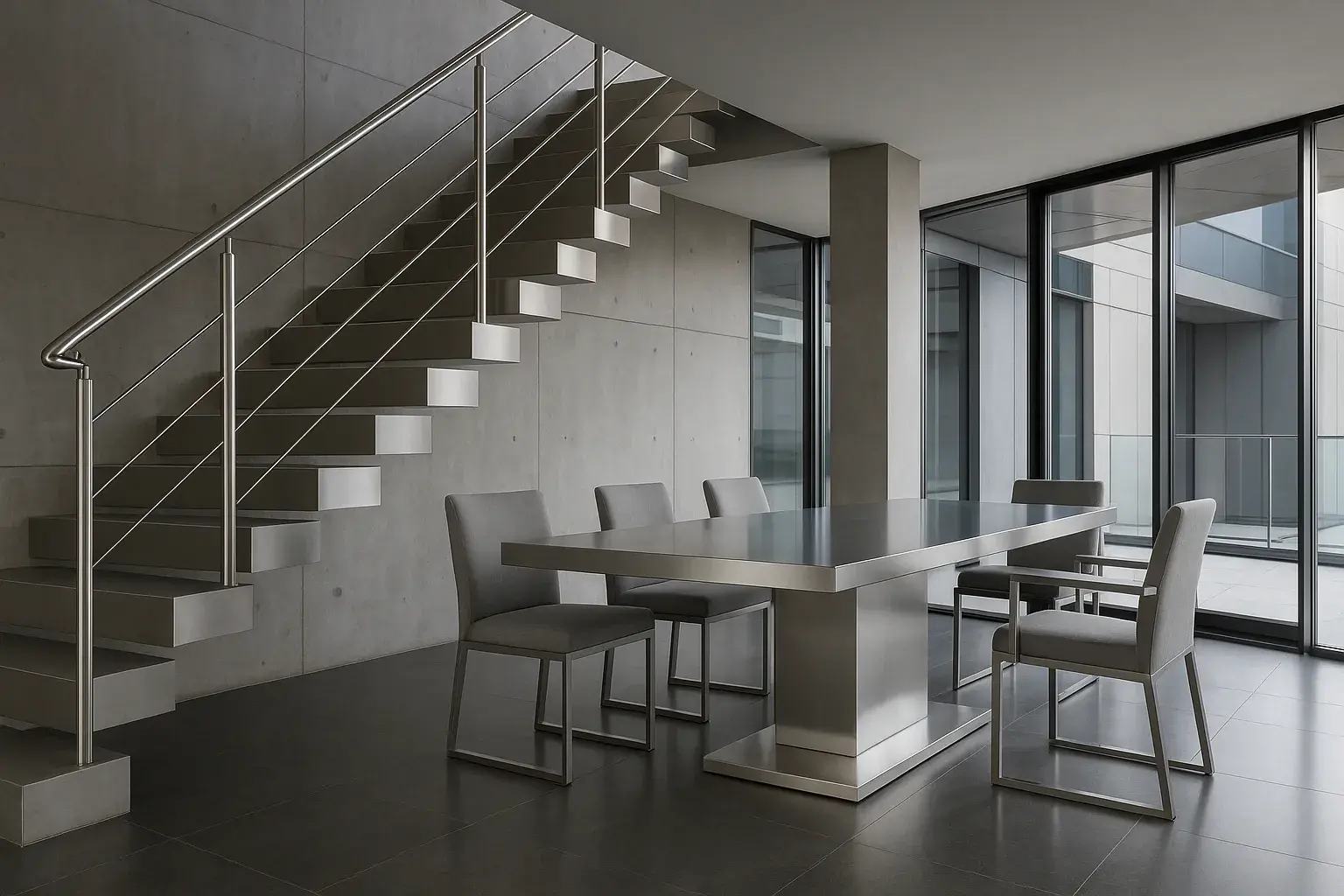 Por que designers amam o aço inox