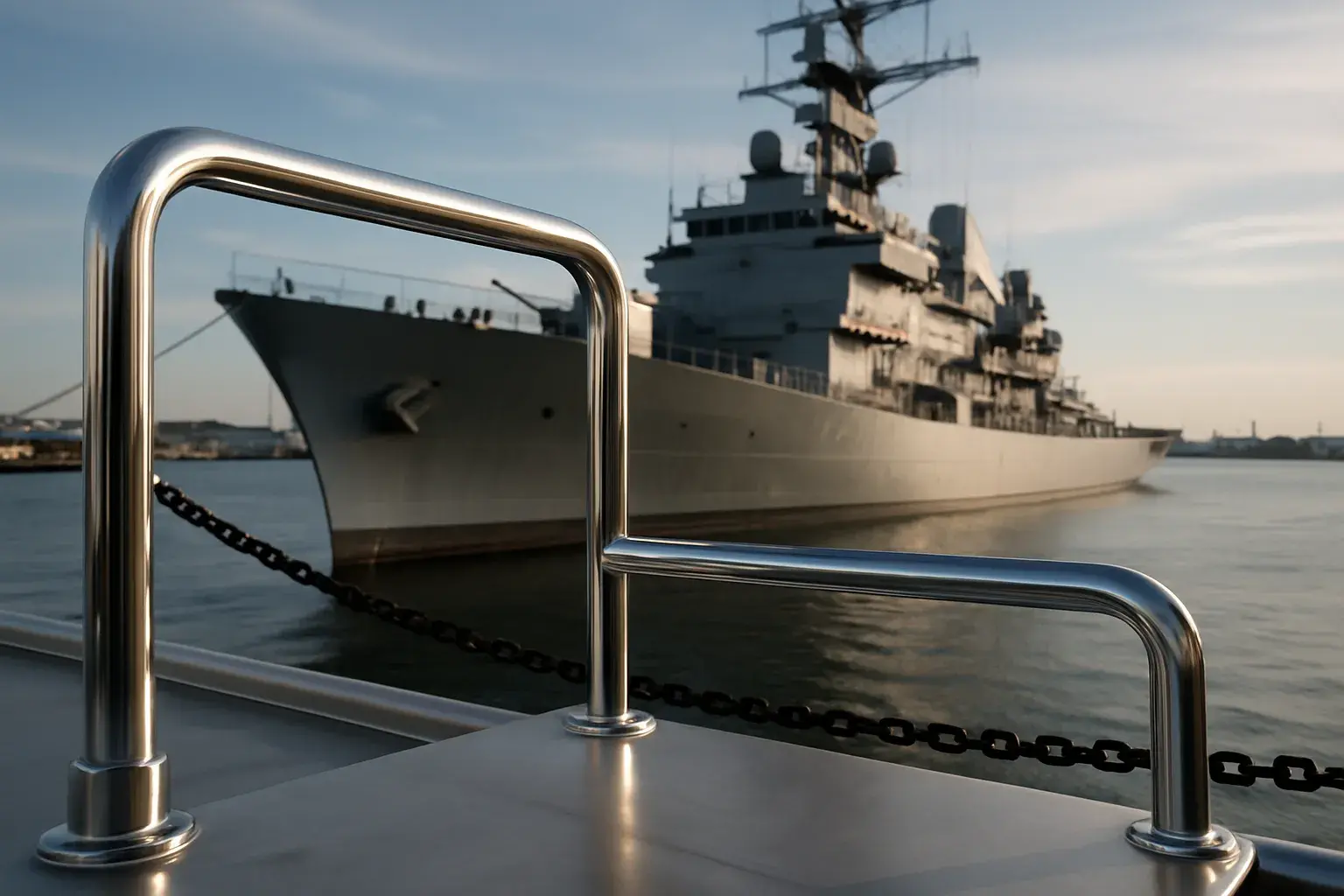 Aço Inox nos mares o segredo da indústria naval