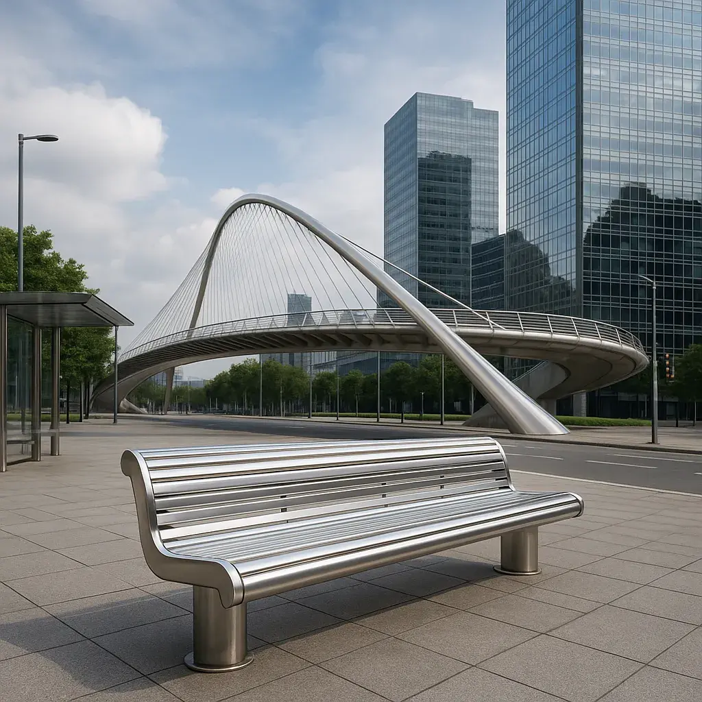 Por que o aço inoxidável é ideal para as cidades modernas? As cidades do futuro são aquelas capazes de preservar sua infraestrutura com o mínimo de manutenção, sem abrir mão de conforto, segurança e estética ao longo do tempo. Para responder a essas exigências com eficiência, o aço inoxidável surge como uma escolha estratégica, unindo resistência, durabilidade e apelo visual em soluções urbanas de longo prazo. Resistência climática Capaz de suportar chuvas intensas, exposição solar prolongada, umidade elevada e poluição atmosférica sem comprometer suas propriedades físicas ou visuais. Ideal para ambientes externos e estruturas críticas. Estética urbana e contemporânea O acabamento metálico — polido, escovado ou fosco — traz um ar moderno, tecnológico e elegante. Perfeito para ambientes públicos que valorizam o design e a integração com a paisagem urbana. Baixa manutenção e vida útil prolongada Diferentemente de materiais convencionais, o inox não exige pintura, não descasca, não enferruja com facilidade e mantém seu aspecto original por décadas. Isso reduz custos operacionais e prolonga o ciclo de vida das obras públicas. ________________________________________ Exemplos inspiradores no Brasil e no mundo O aço inoxidável já é uma realidade em projetos urbanos de referência internacional: • Ponte Estaiada Octavio Frias de Oliveira (São Paulo) Ícone da capital paulista, utiliza aço inox em seus cabos e detalhes estruturais, suportando tráfego intenso e intempéries com eficiência e elegância. • Metrô de Londres Referência global em transporte público, emprega o inox em corrimãos, paredes de estações e estruturas internas por sua durabilidade, fácil limpeza e aparência perene. • Mobiliário urbano em cidades inteligentes Bancos, lixeiras, bebedouros, totens de sinalização e paraciclos feitos em aço inox resistem a vandalismo, ao tempo e ao uso contínuo — mantendo a cidade funcional e bonita. ________________________________________ Para onde estamos indo? Imagine uma cidade onde as estruturas não demandam reparos constantes, onde a estética resiste ao tempo e à ação climática, e onde os espaços públicos não apenas funcionam — mas inspiram. O aço inoxidável torna esse cenário real. A infraestrutura urbana deve ser pensada como um organismo vivo, que precisa se adaptar, evoluir e permanecer funcional ao longo do tempo. Investir em aço inox é uma decisão técnica, econômica e ambientalmente responsável — e, mais do que isso, é uma escolha de visão. As cidades do futuro estão sendo construídas hoje. E o aço inox é o material que assegura que elas continuem funcionais, bonitas e sustentáveis por gerações. Grupo Feital: 80 anos construindo a base do progresso Com quase oito décadas de atuação no mercado nacional, o Grupo Feital fornece aço inoxidável de alto desempenho para obras de infraestrutura que moldam o mercado brasileiro. Atuamos ao lado de engenheiros, arquitetos, prefeituras e construtoras que compartilham da mesma ambição: criar cidades mais fortes, seguras e duradouras. Quer transformar sua cidade com inteligência e durabilidade? Fale com o Grupo Feital e descubra o aço que molda o futuro urbano.
